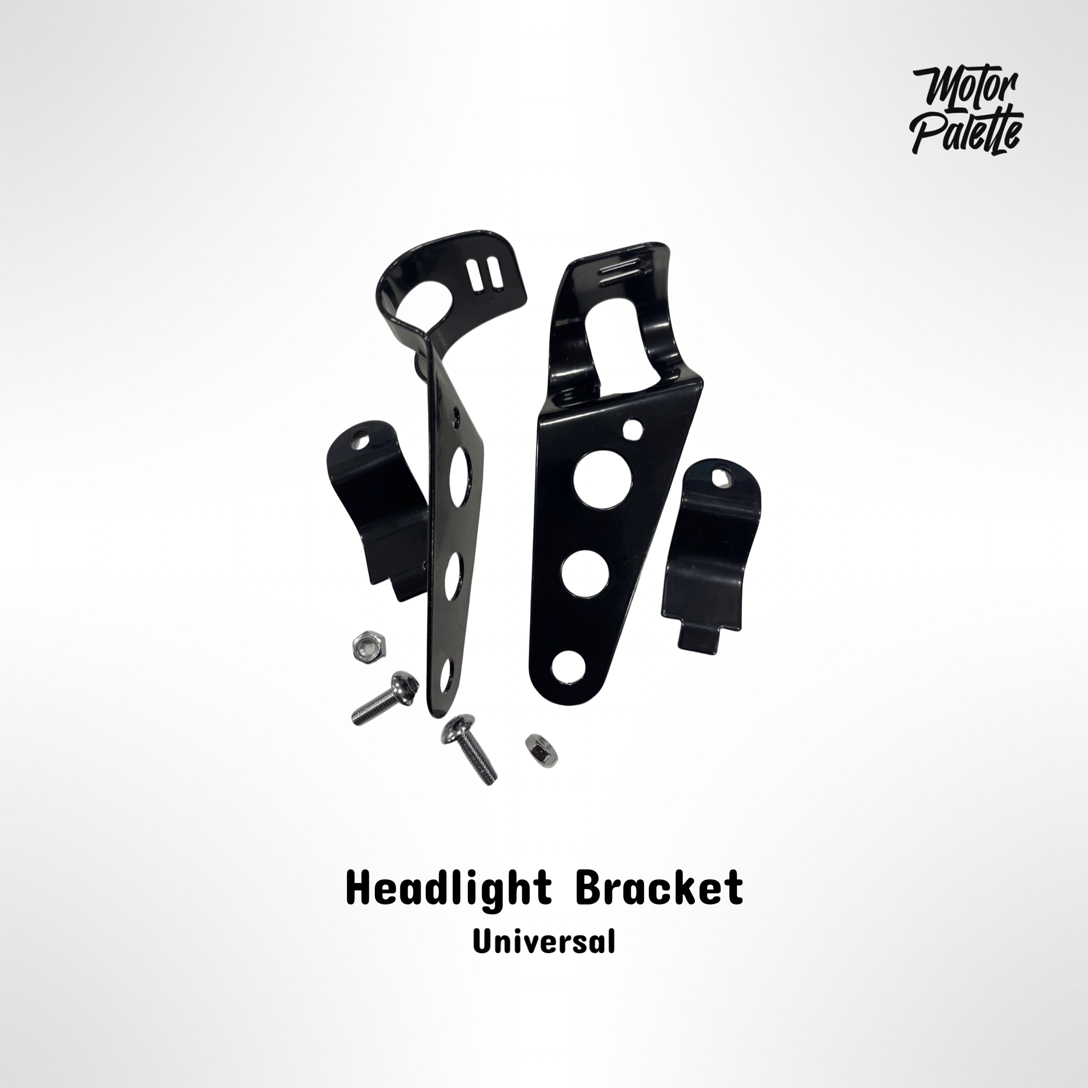 AFTERMARKET BLACK HEADLIGHT BRACKET
