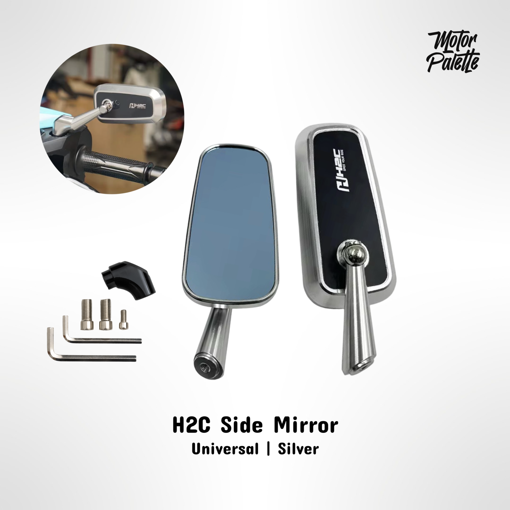 H2C side mirror